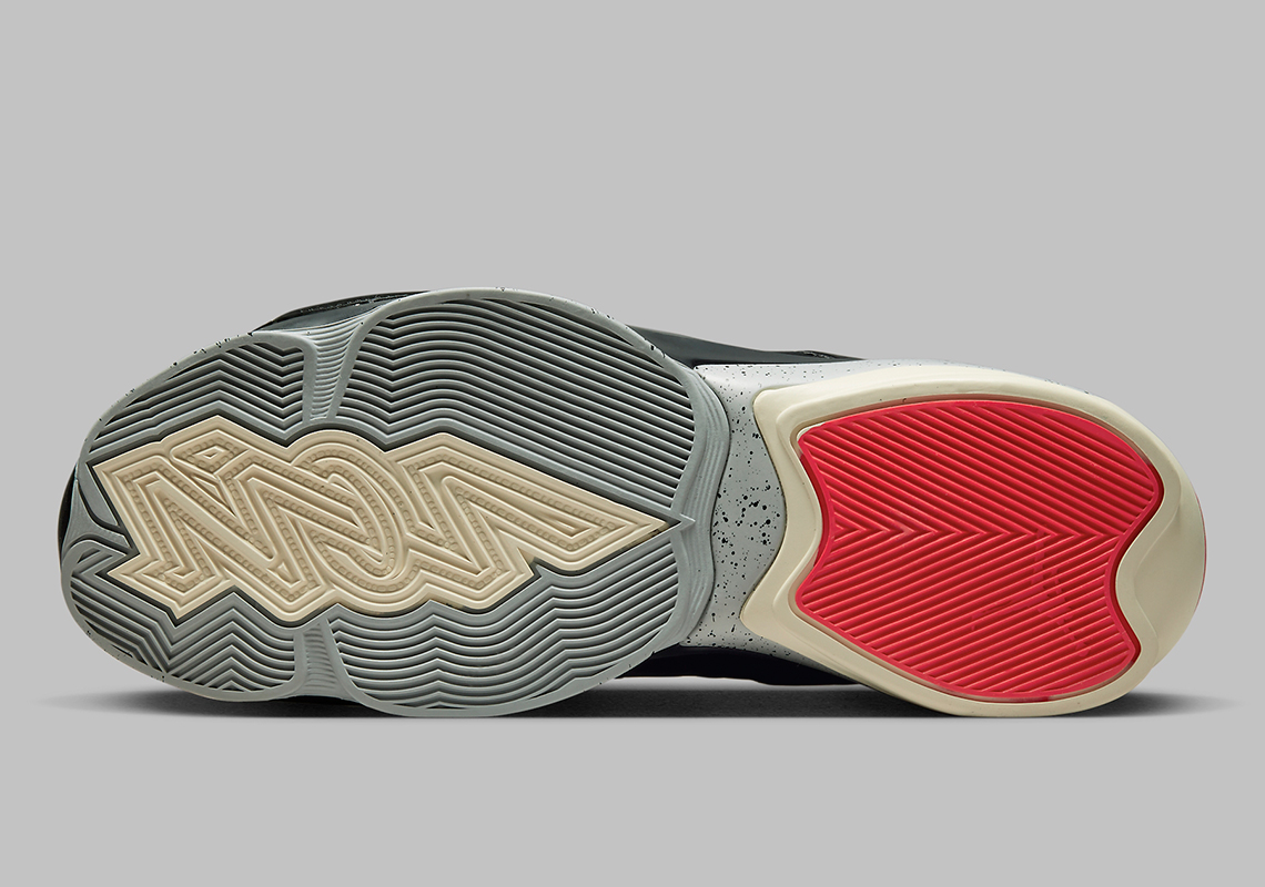 Một số hình ảnh của mẫu giày sneaker Jordan Zion 2 Black/Cement - 6