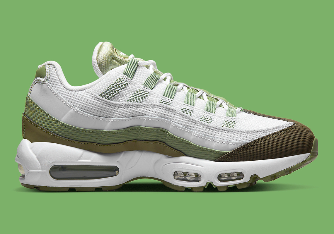 Một số hình ảnh của mẫu giày sneaker Nike Air Max 95 Olive - 3