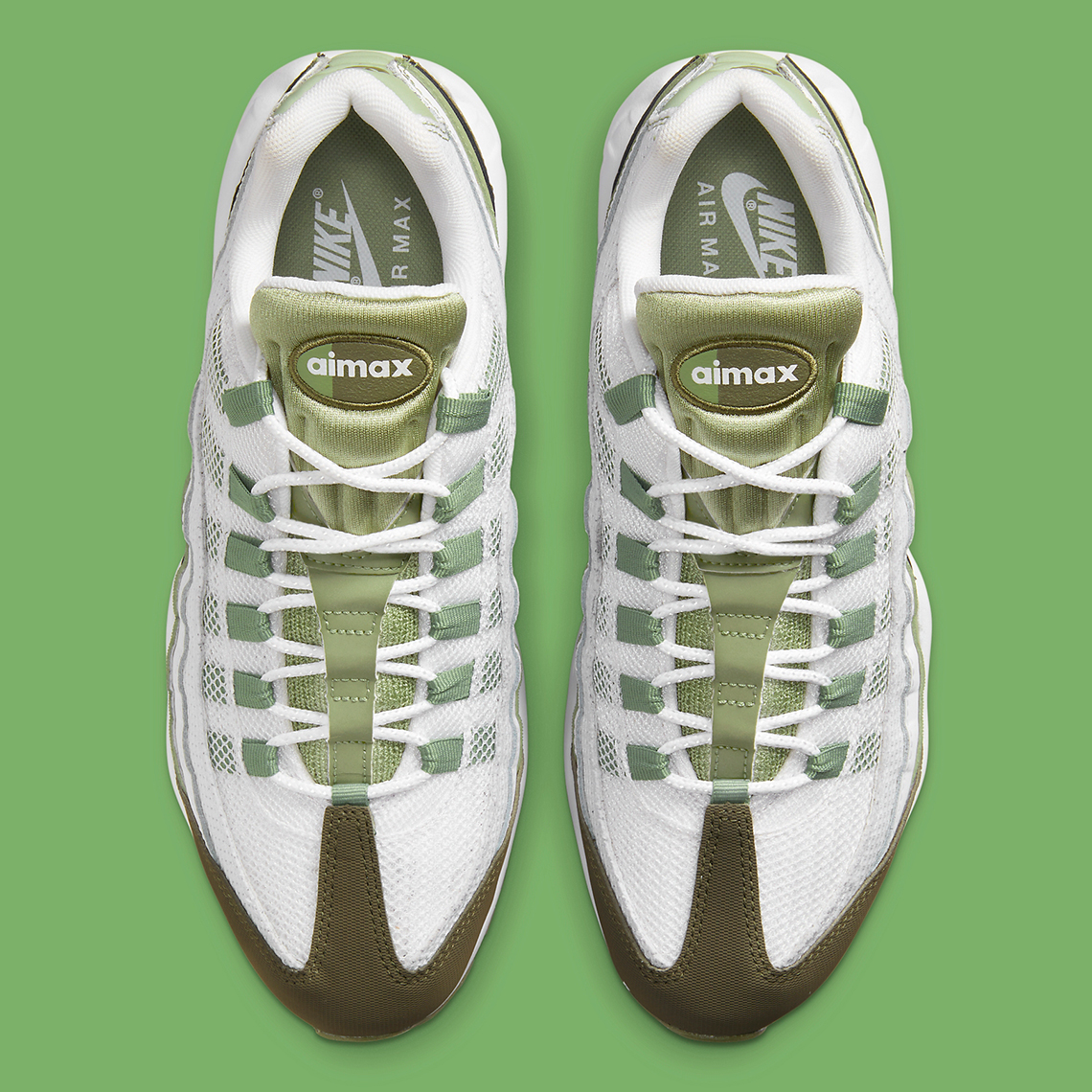 Một số hình ảnh của mẫu giày sneaker Nike Air Max 95 Olive - 4
