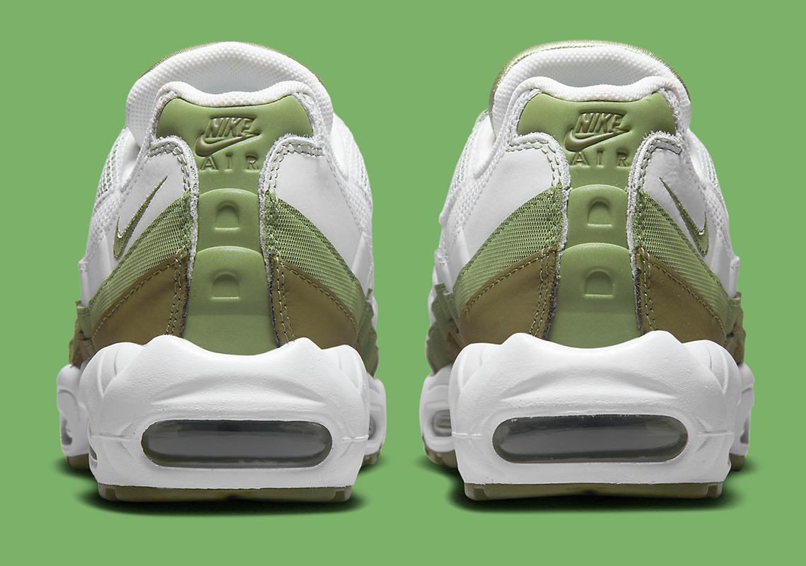 Một số hình ảnh của mẫu giày sneaker Nike Air Max 95 Olive - 5