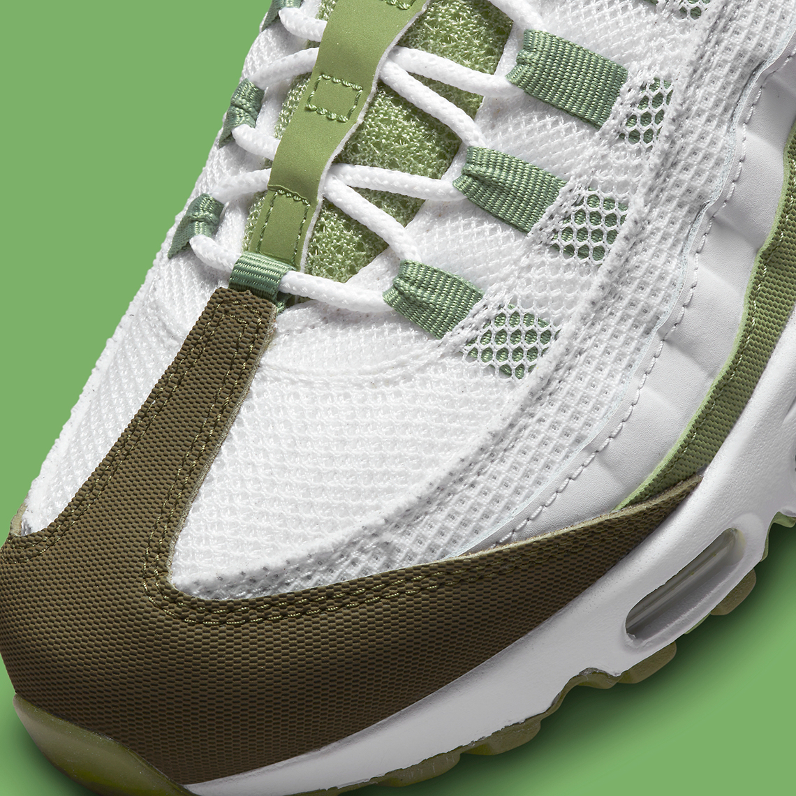 Một số hình ảnh của mẫu giày sneaker Nike Air Max 95 Olive - 7