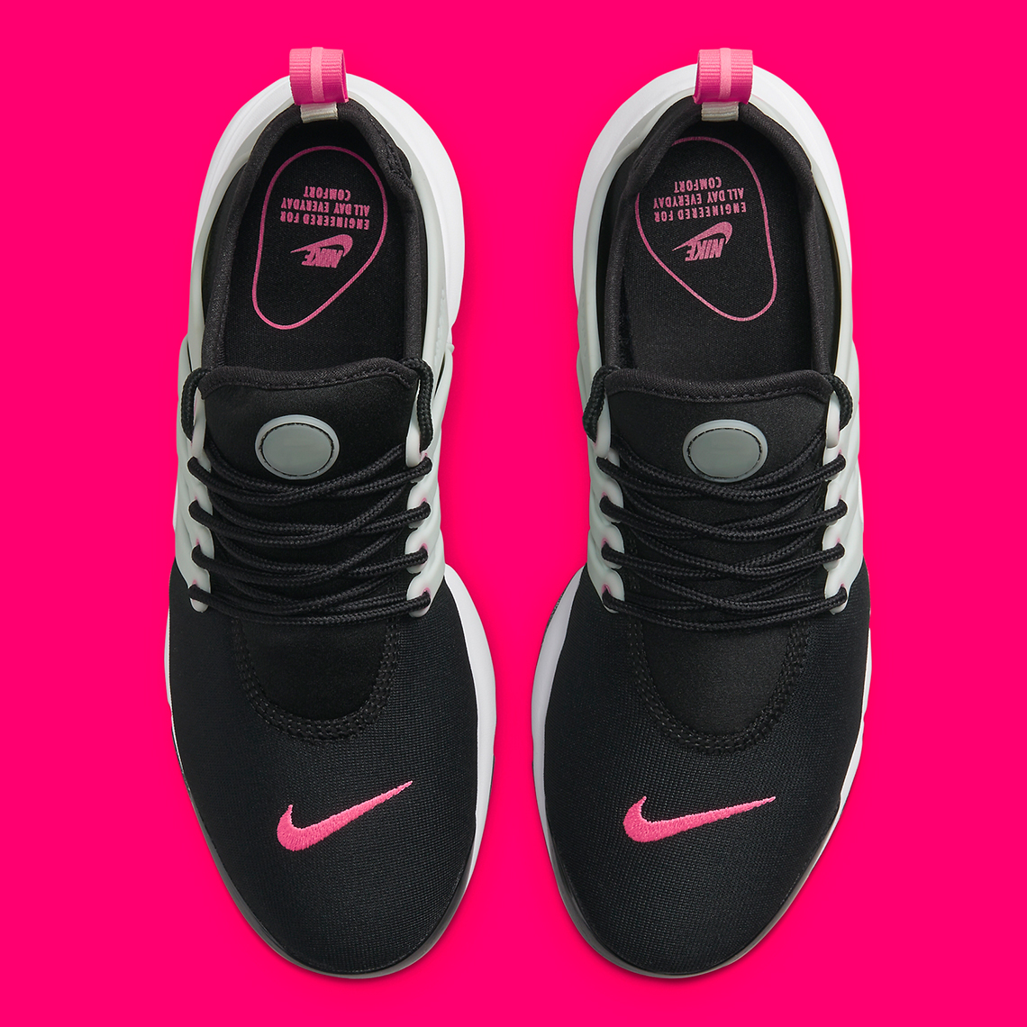 Một số hình ảnh của mẫu giày sneaker Nike Air Presto màu Black/Pink - 6