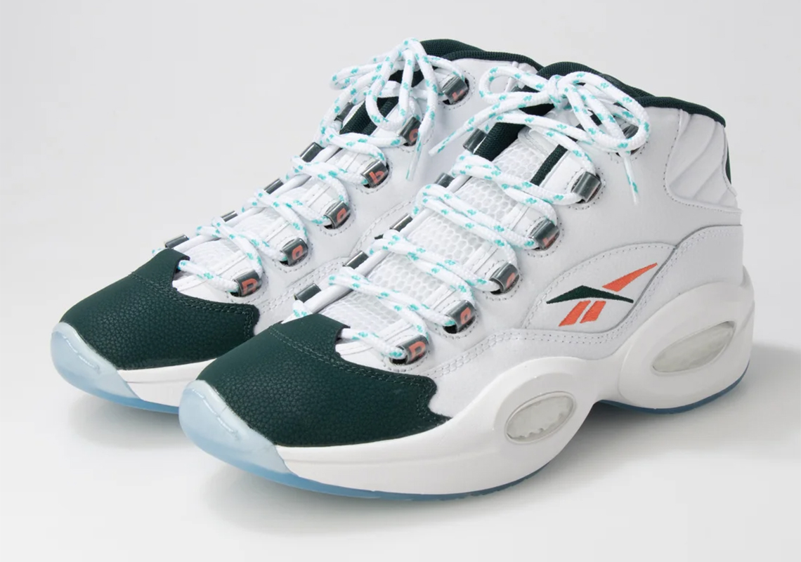 Một số hình ảnh của mẫu giày sneaker Reebok Question Mid "Miami"