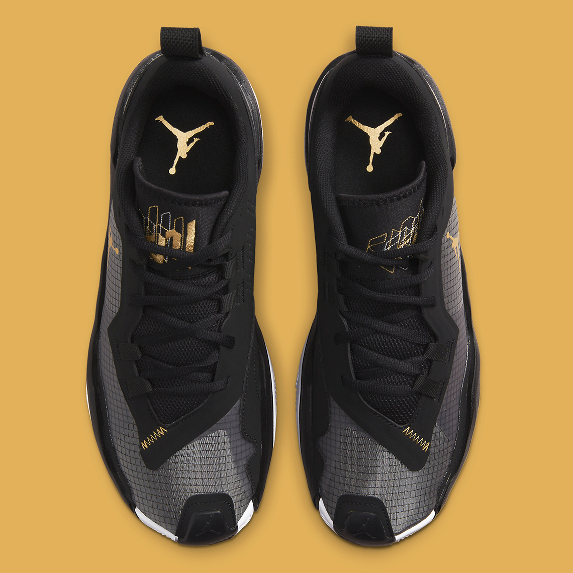 Một số hình ảnh của mẫu Jordan Westbrook One Take 4 Black/Gold - 4