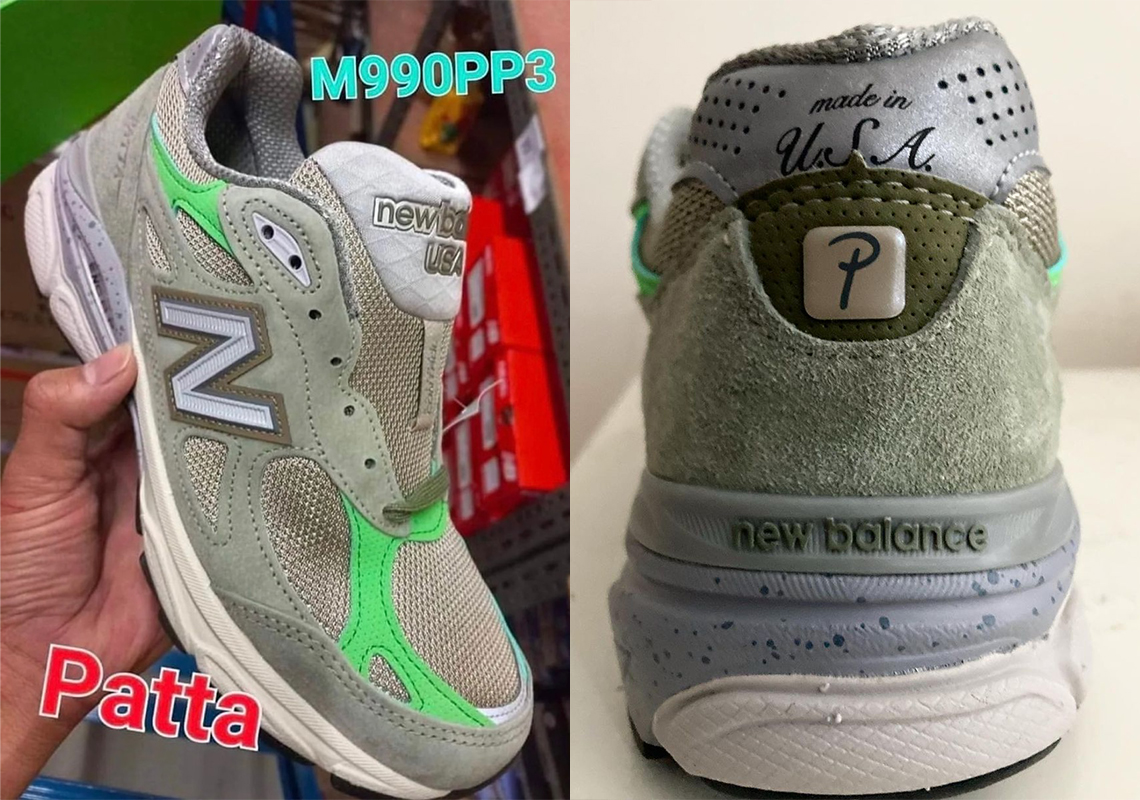 Một số hình ảnh của mẫu sneaker New Balance 990v3