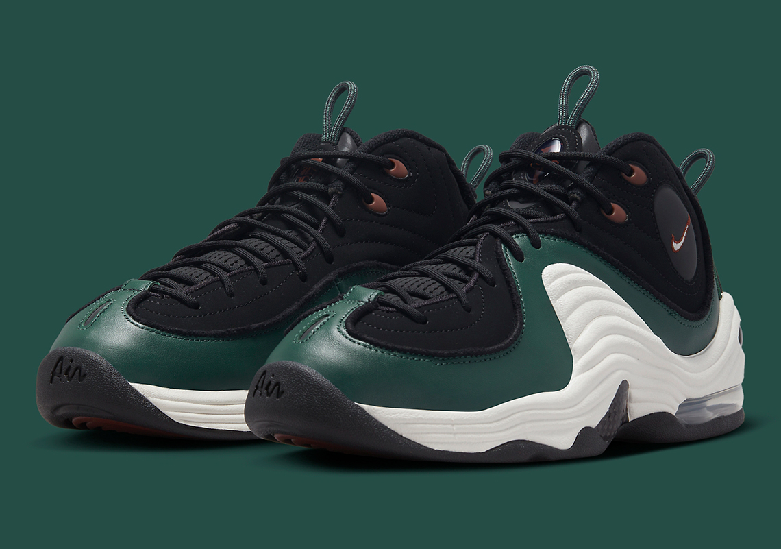 Một số hình ảnh của mẫu sneaker Nike Air Max Penny 2 Black Green Red - 1