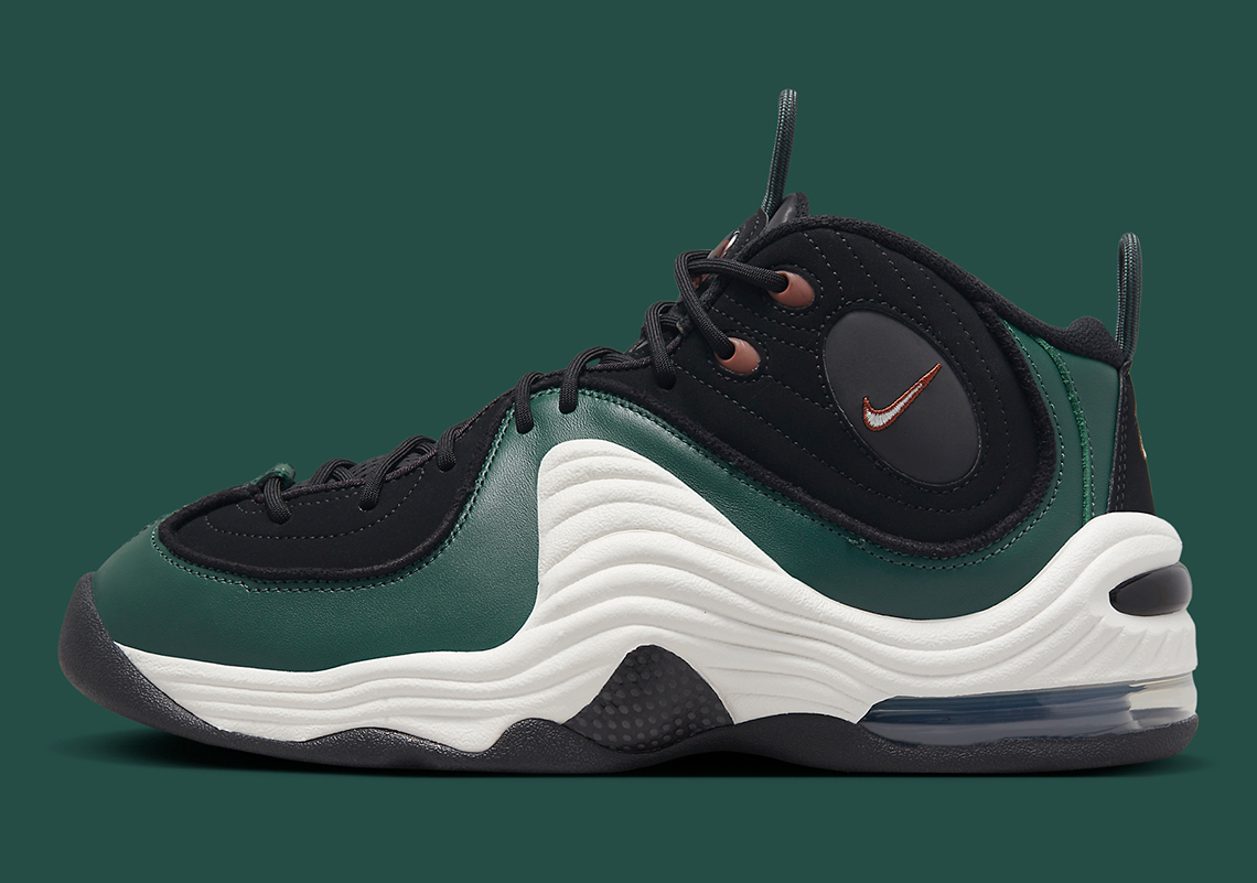 Một số hình ảnh của mẫu sneaker Nike Air Max Penny 2 Black Green Red - 2