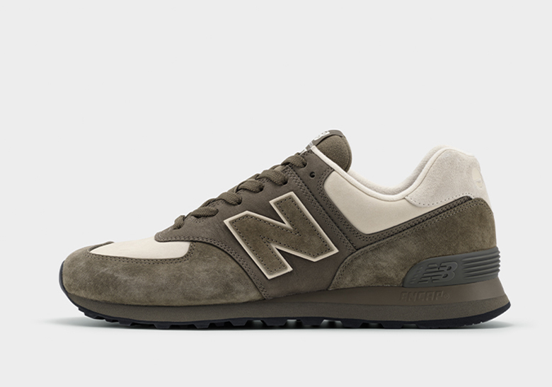 Một số hình ảnh của New Balance 574  Dark Camo Black Incense - 6