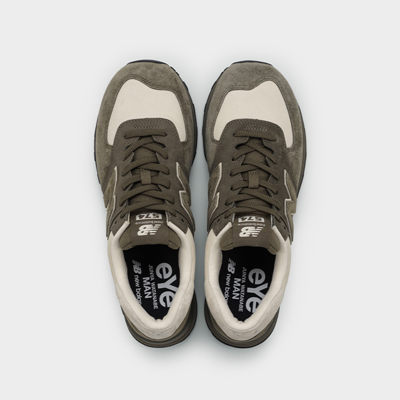 Một số hình ảnh của New Balance 574  Dark Camo Black Incense - 7