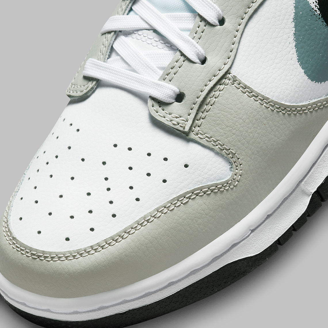 Một số hình ảnh của Nike Dunk Low Stencil Swoosh - 7