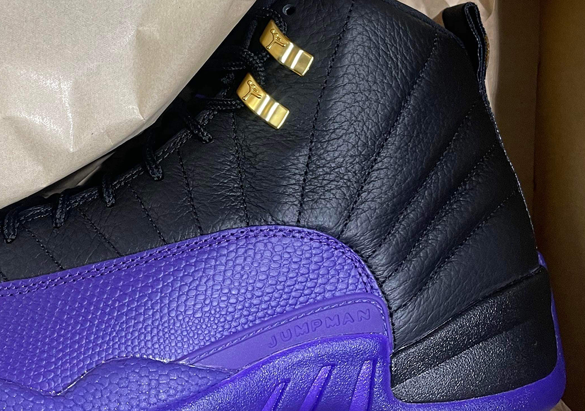 Một số hình ảnh đầu tiên của phiên bản Air Jordan 12 Field Purple - 6