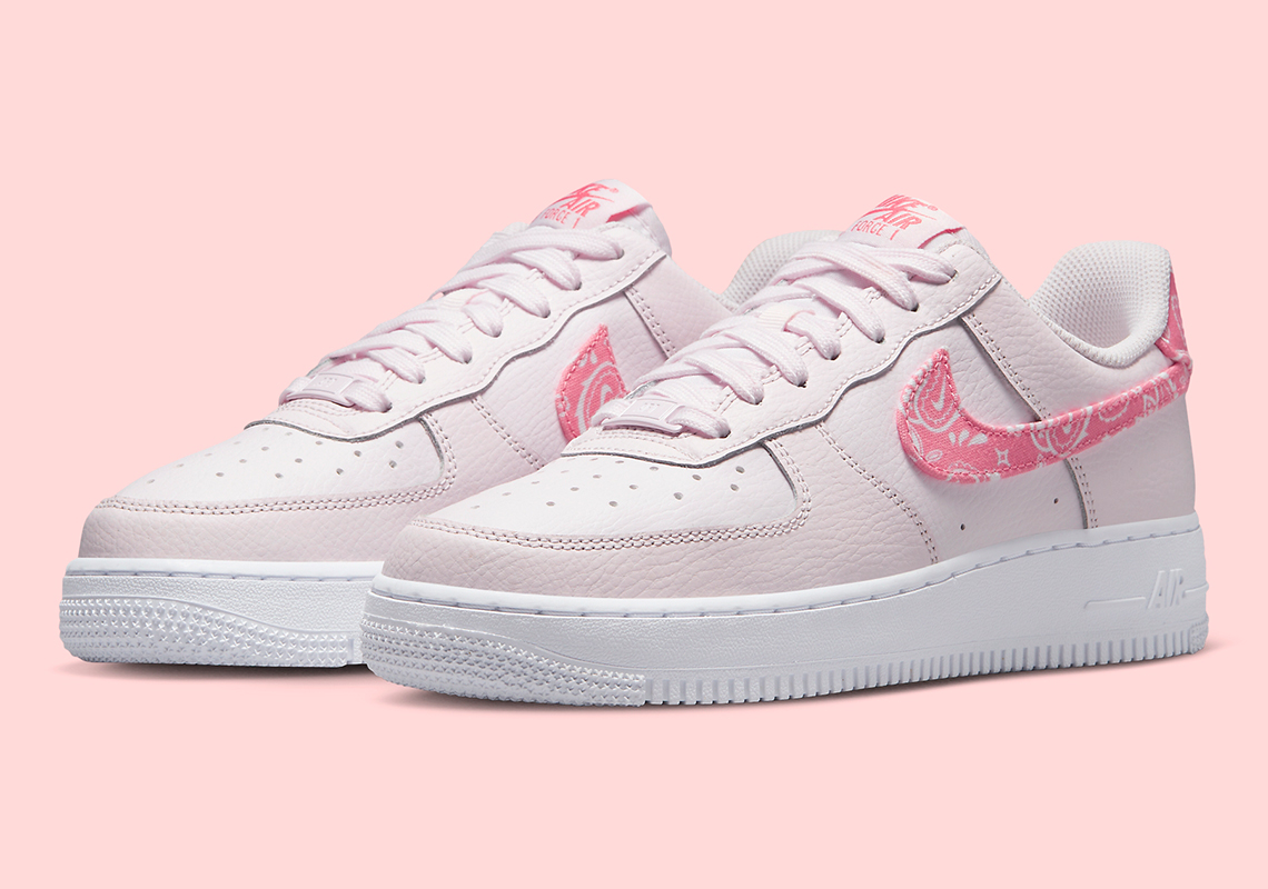 Một số hình ảnh mẫu giày sneaker Nike Air Force 1 Low Pink Paisley mới nhất - 1
