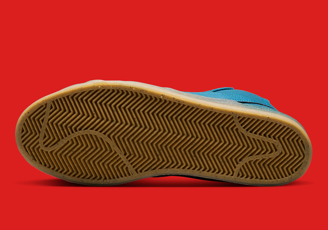 Một số hình ảnh mới nhất của đôi giày Nike SB Blazer Mid Teal Gum - 4