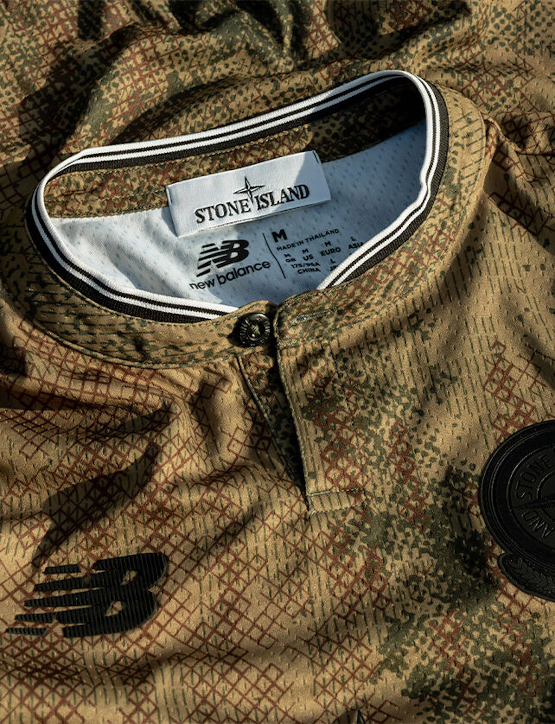 Một số hình ảnh mới nhất của mẫu giày Stone Island x New Balance 574 - 3