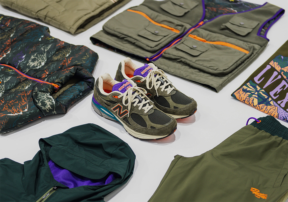 Một số hình ảnh New Balance 990v3 độc quyền - 2