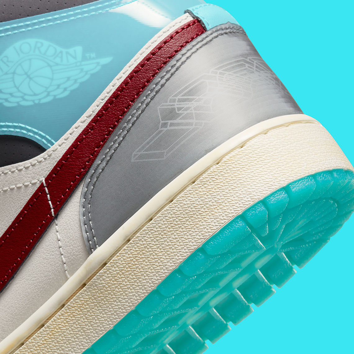 Một số hình ảnh ra mắt của mẫu giày sneaker Air Jordan 1 Mid Exploration Unit - 8