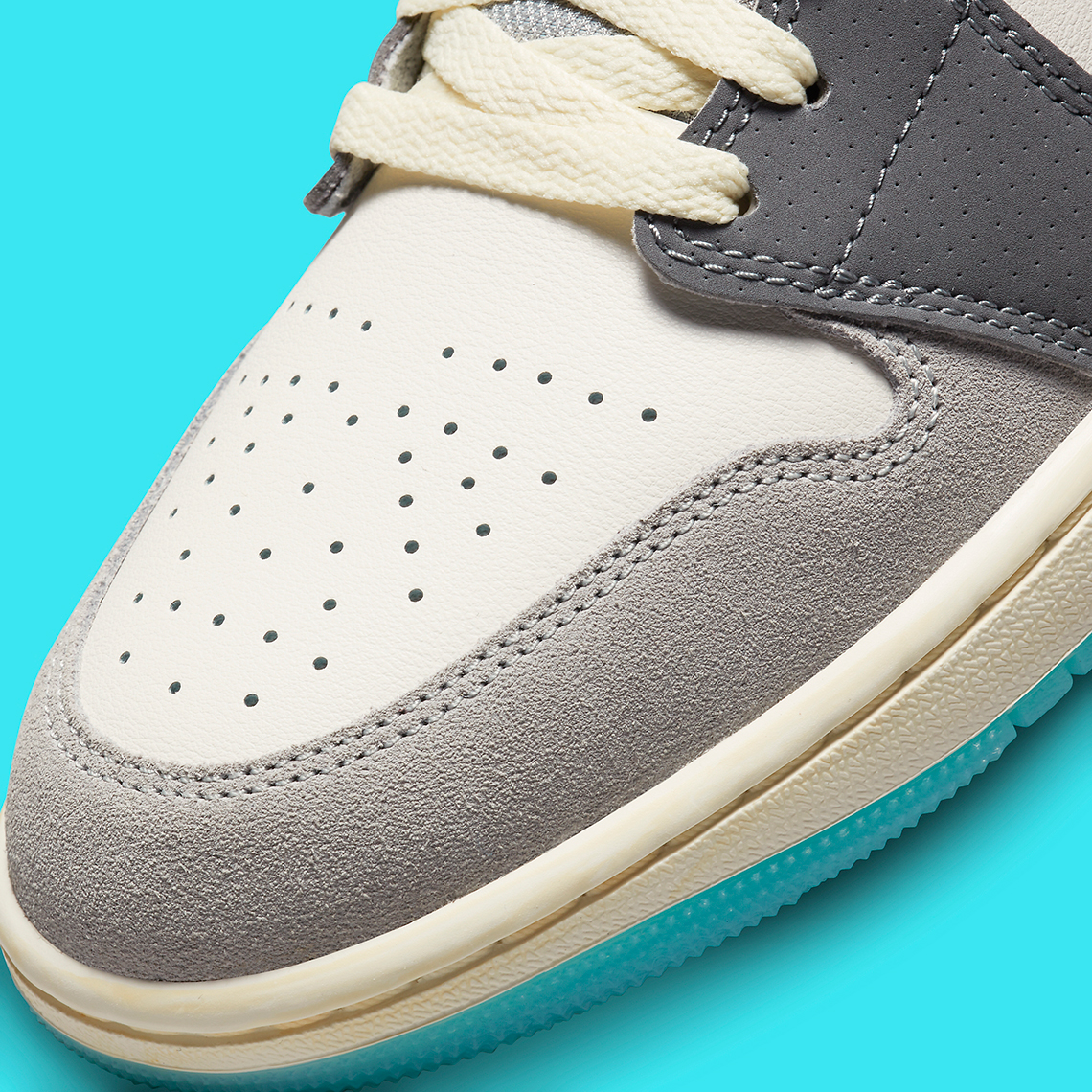 Một số hình ảnh ra mắt của mẫu giày sneaker Air Jordan 1 Mid Exploration Unit - 9