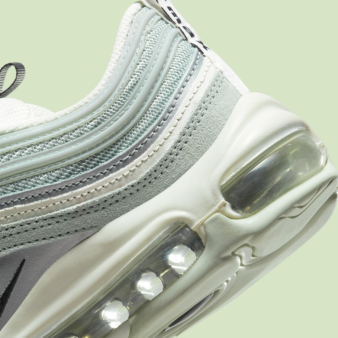 Một sự lựa chọn khác cho Nike Air Max 97 với màu  Light Green/Silver - 8