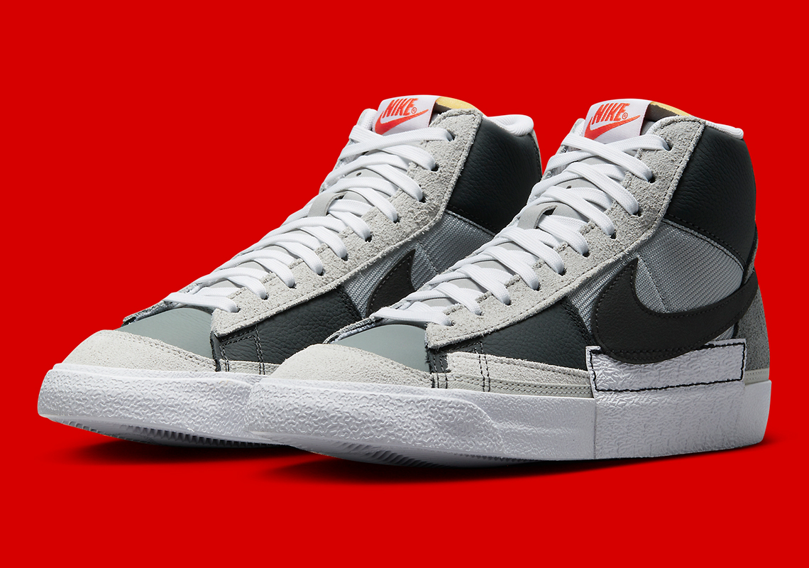 Một thẩm mỹ Greyscale hiện ra trên Nike Blazer Mid '77 Remastered