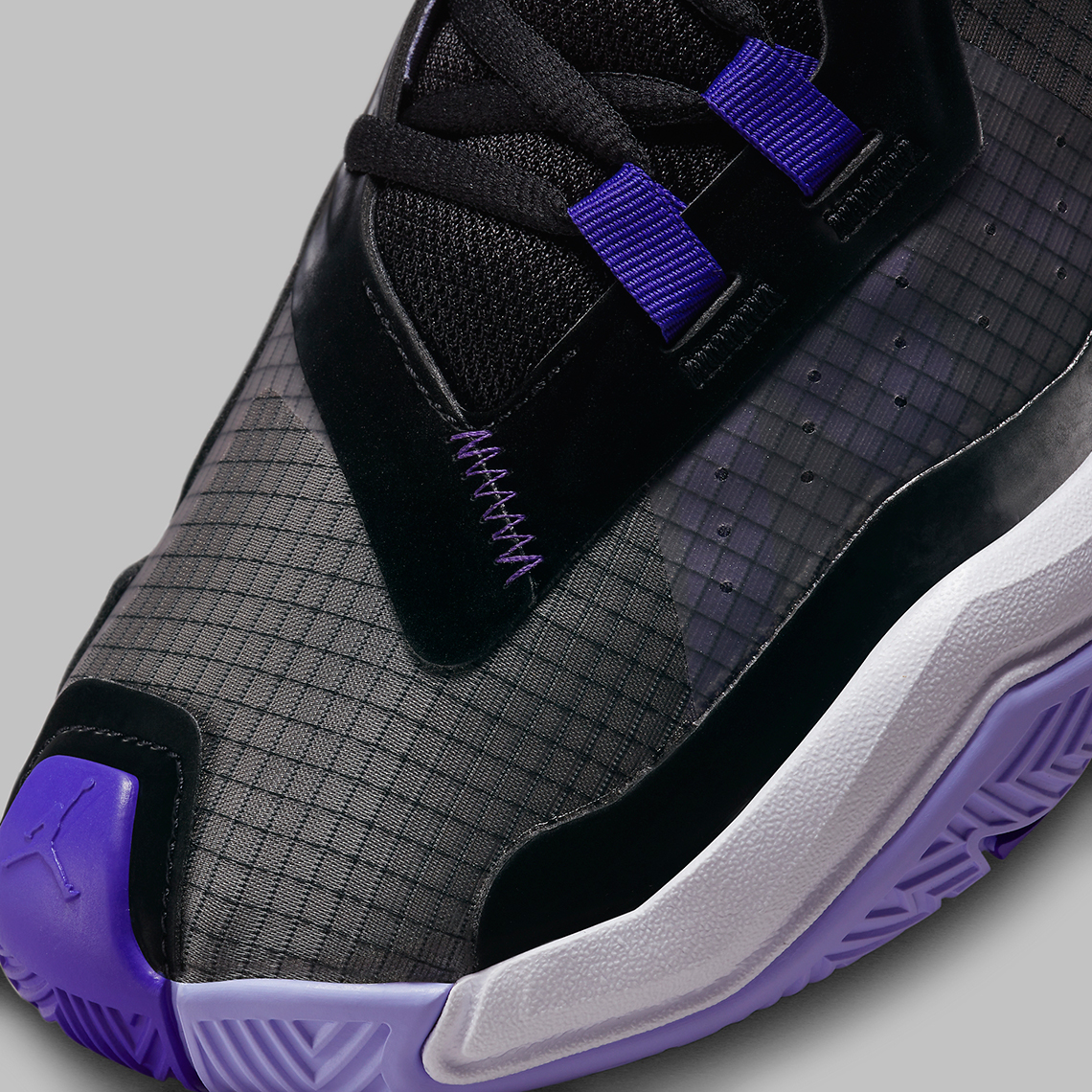 Một vài hình ảnh của đôi giày sneaker Jordan Westbrook One Take 4 Black/Purple - 7