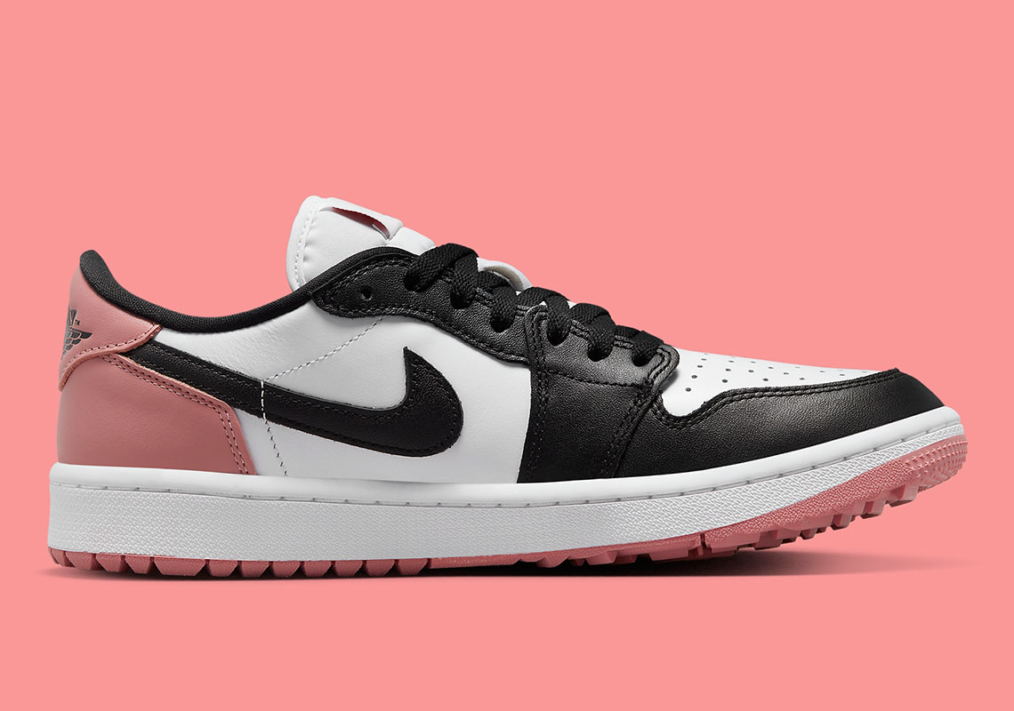 Một vài hình ảnh của mẫu giày Air Jordan 1 Low Golf Rust Pink - 4