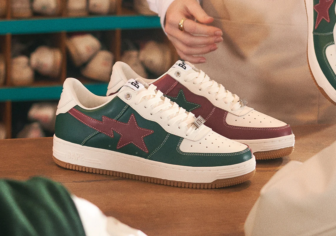 Một vài hình ảnh của mẫu giày sneaker END A Bathing Ape Bapesta Bowling - 1