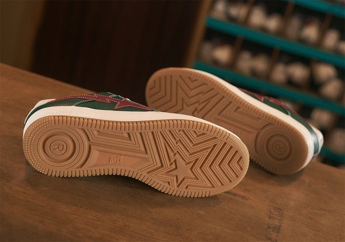 Một vài hình ảnh của mẫu giày sneaker END A Bathing Ape Bapesta Bowling - 6