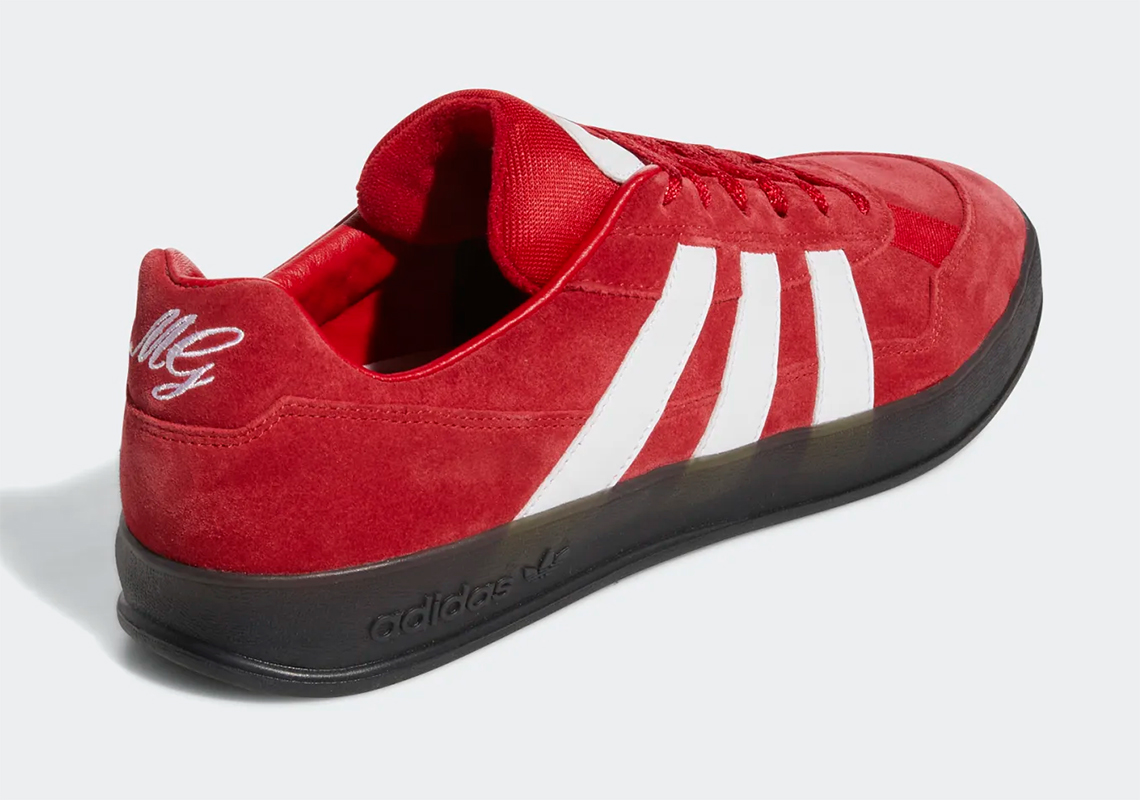 Một vài hình ảnh của mẫu sneaker adidas Aloha Super Gonz Scarlet  - 3