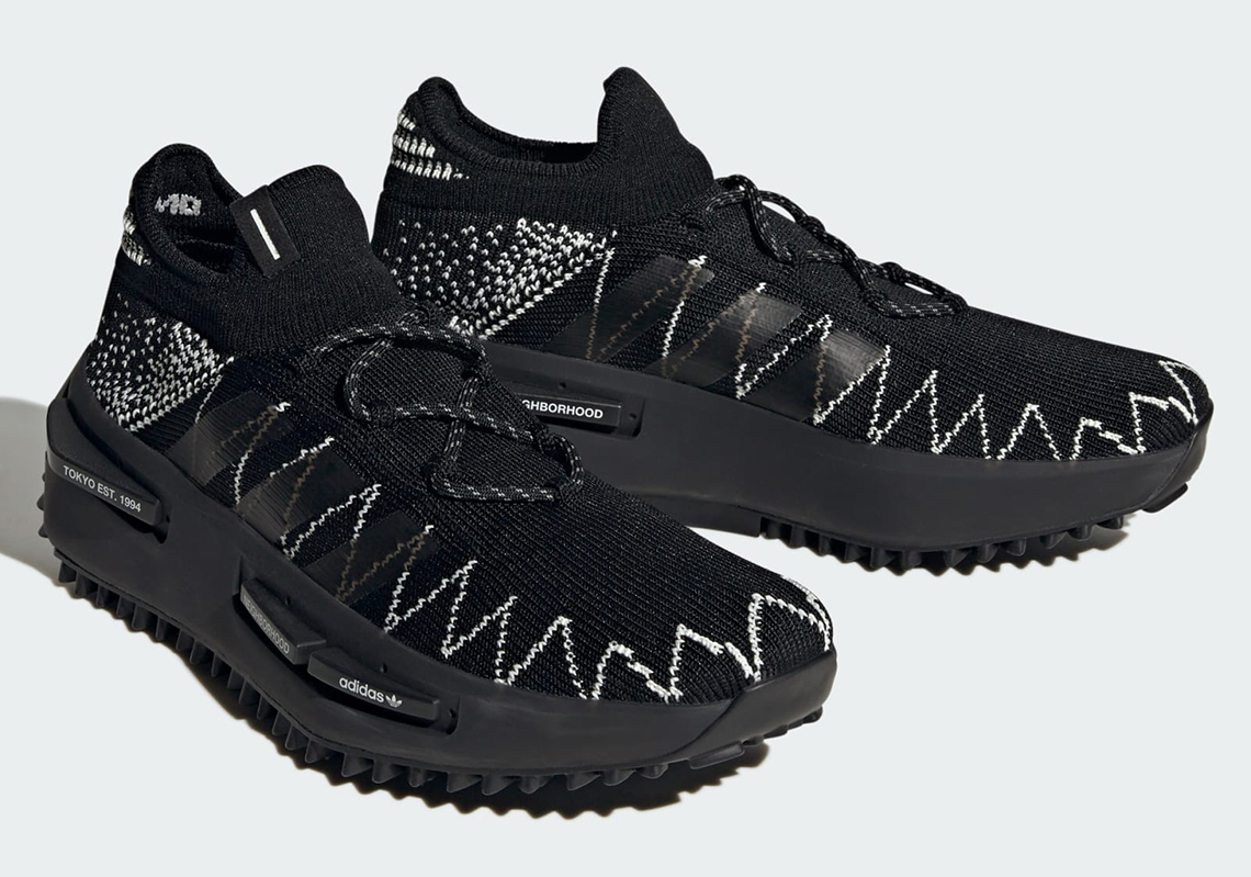 NEIGHBORHOOD và adidas hợp tác tạo ra phiên bản độc đáo của NMD S1 - 4