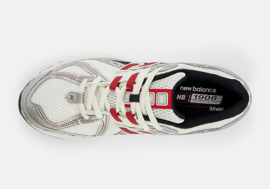 New Balance 1906R 'Silver/Crimson' - Sự Kết Hợp Màu Sắc Hoàn Hảo Cho Mùa Lễ - 8