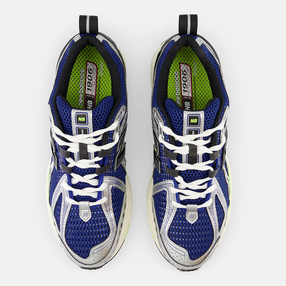 New Balance 1906R Sprite: Phiên bản mới nổi bật với gam màu xanh neon và xám - 4