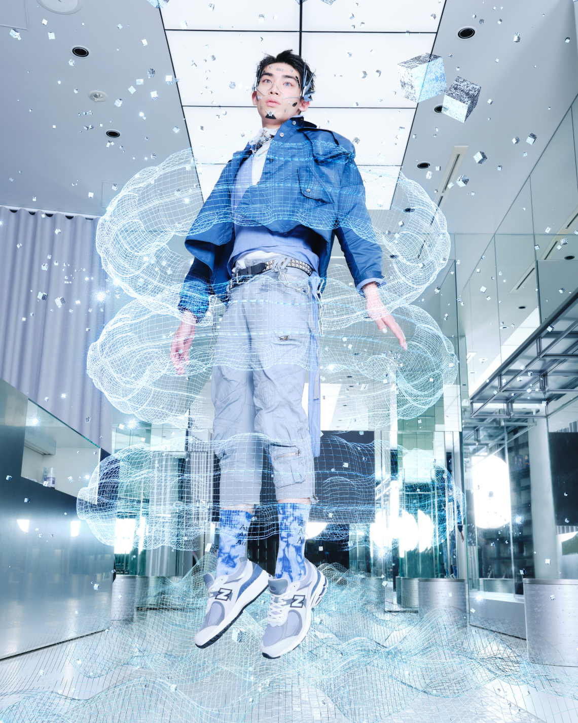 New Balance 2002R atmos Cyber World: Kết hợp sáng tạo với thế giới công nghệ - 4