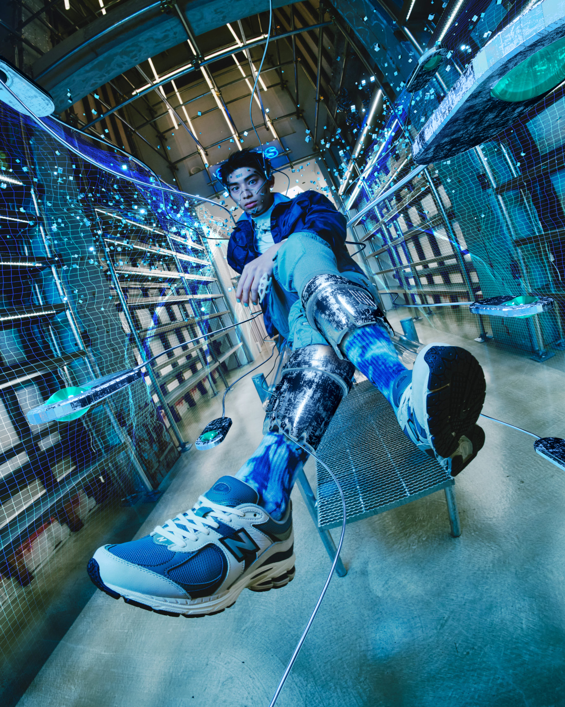 New Balance 2002R atmos Cyber World: Kết hợp sáng tạo với thế giới công nghệ - 6