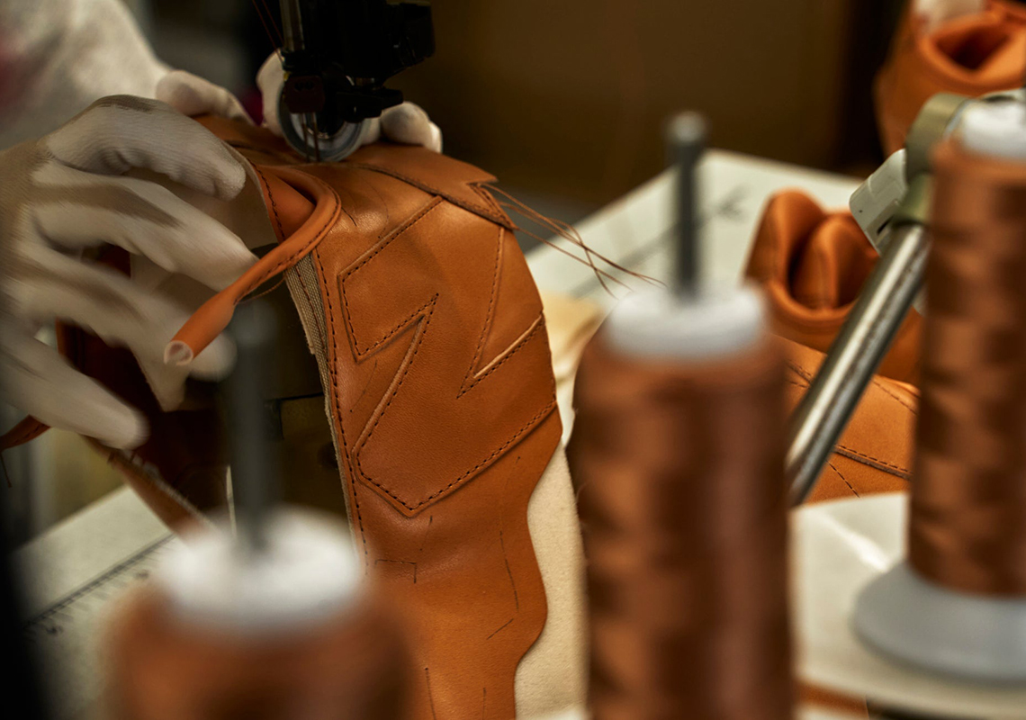 New Balance 327 Made In Japan được chế tạo bằng da Tochigi chất lượng cao - 4