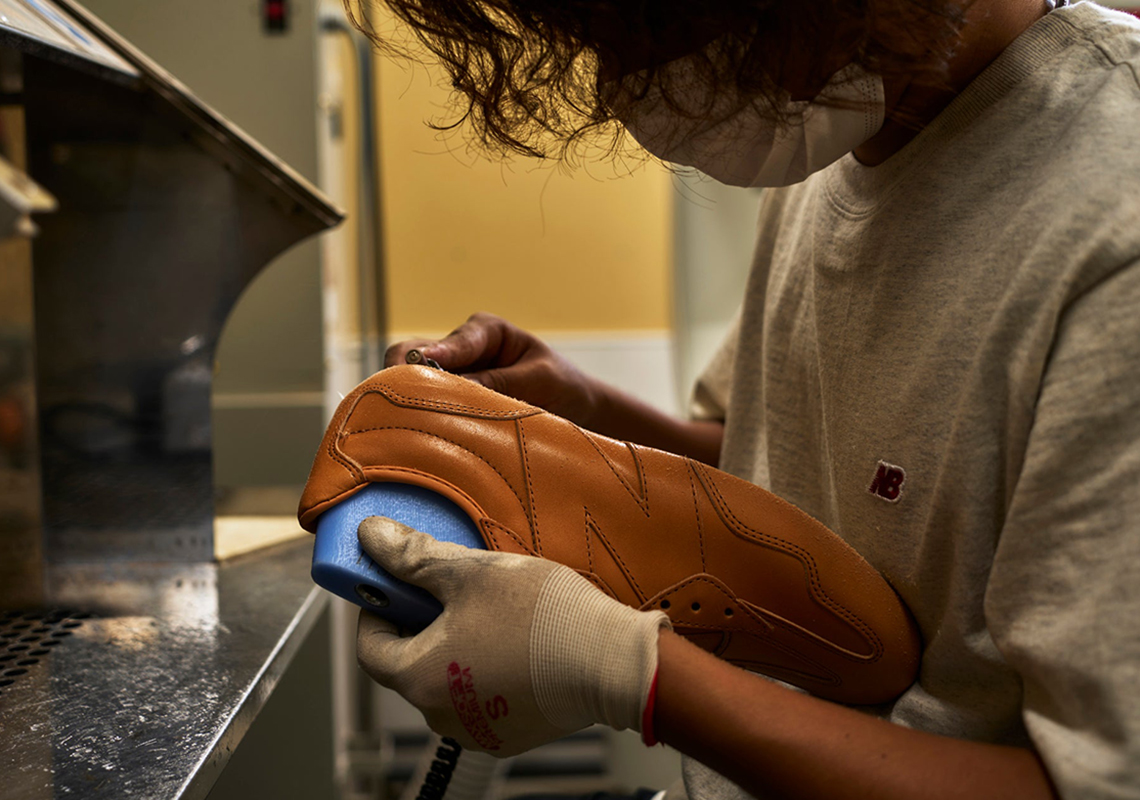 New Balance 327 Made In Japan được chế tạo bằng da Tochigi chất lượng cao - 7