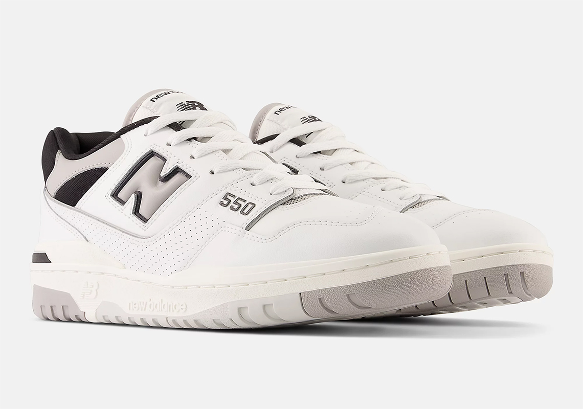 New Balance 550 có kiểu dáng trắng/xám/đen linh hoạt - 2