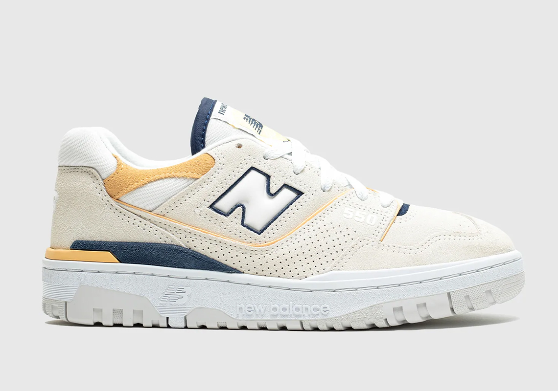 New Balance 550 đi kèm với các điểm nhấn Raw Sugar - 2