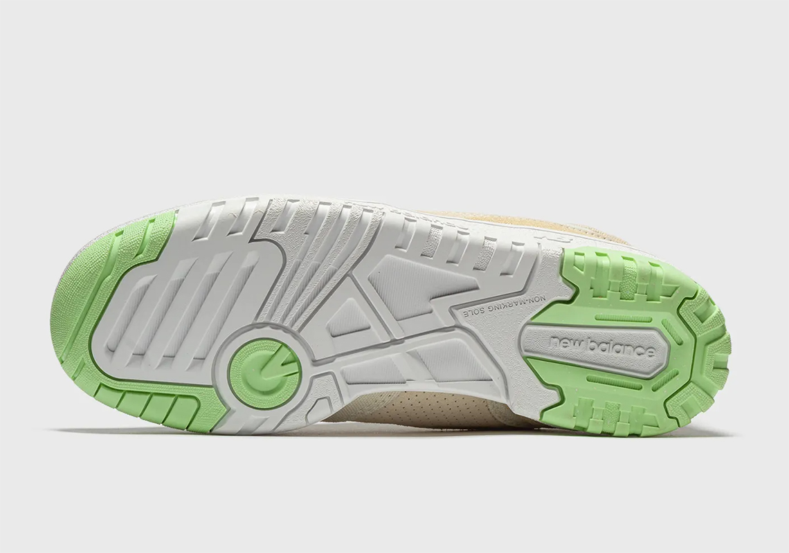 New Balance 550 làm nổi bật màu sắc độc quyền cho nữ này bằng một chút vôi - 5