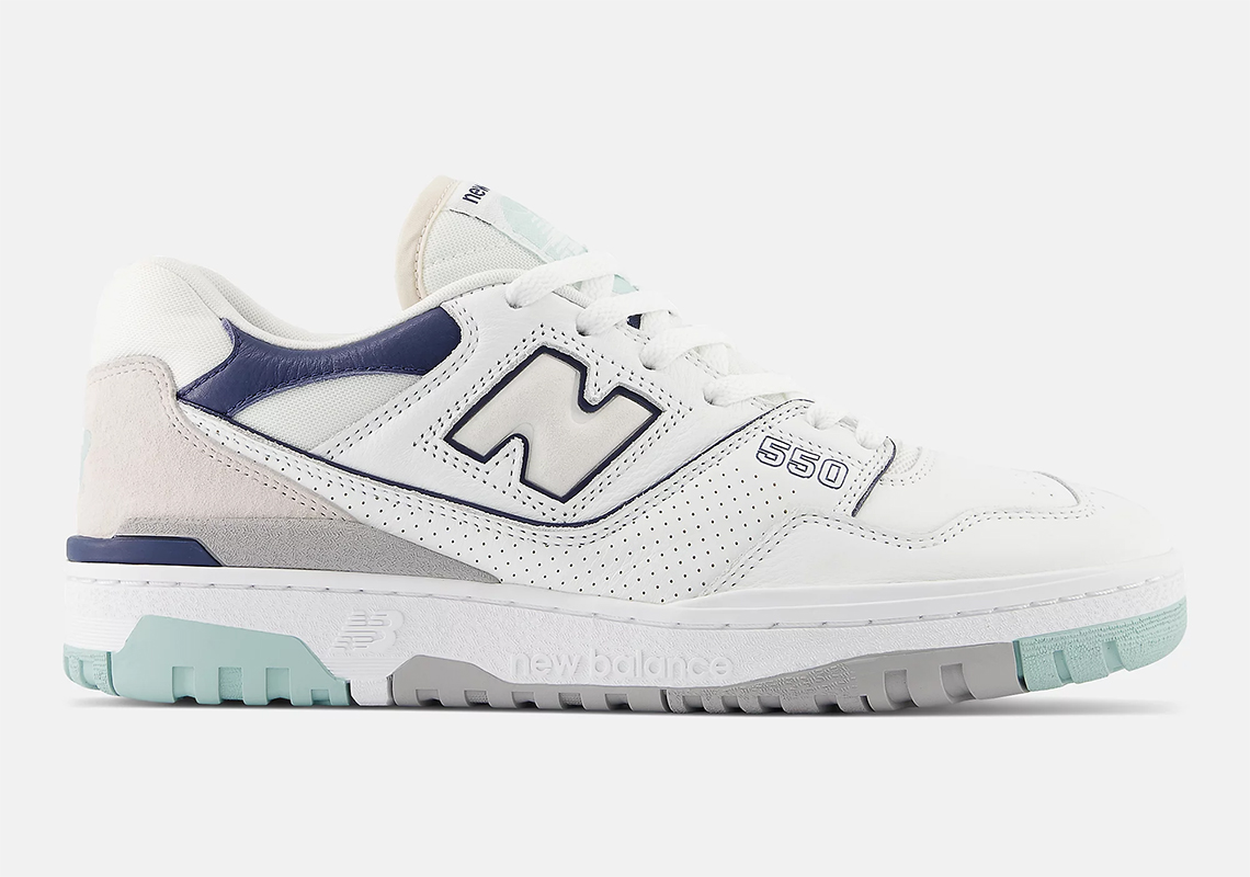 New Balance 550 'Navy/Mint': Bộ sưu tập mới mát mẻ đang chờ đón bạn! - 2