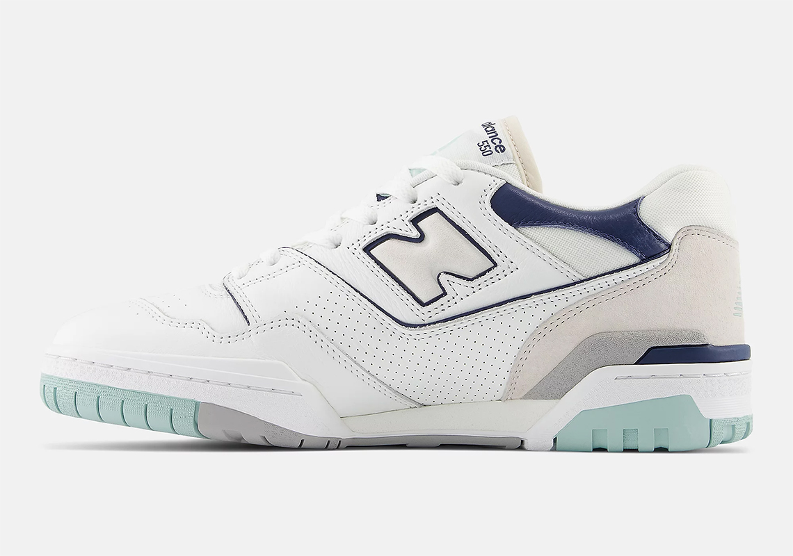 New Balance 550 'Navy/Mint': Bộ sưu tập mới mát mẻ đang chờ đón bạn! - 3