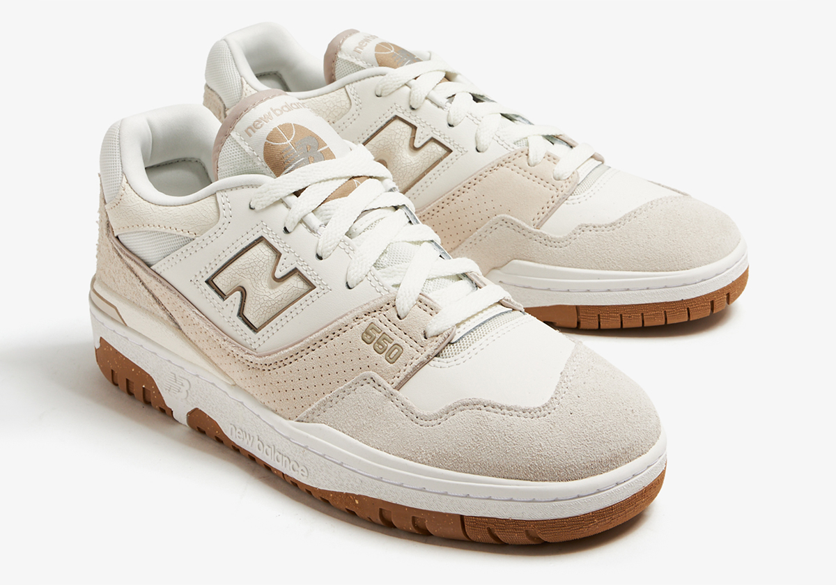 New Balance 550 Nữ: Phong Cách Retro với Điểm Nhấn Tự Nhiên