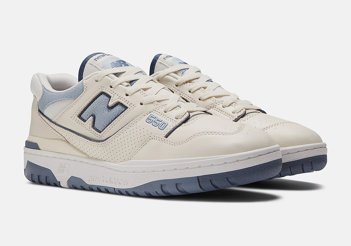 New Balance 550 quay trở lại cội nguồn bóng rổ với tùy chọn Vintage Indigo - 1