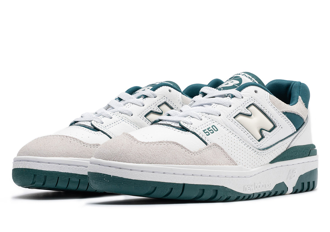 New Balance 550 Vintage Teal: Sự tinh tế của màu sắc trong thiết kế cổ điển - 1