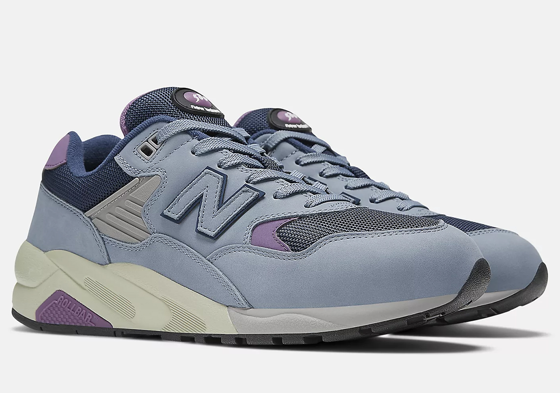 New Balance 580 Arctic Grey/Dusted Grape: Bản Màu Độc Đáo Đã Có Mặt - 1