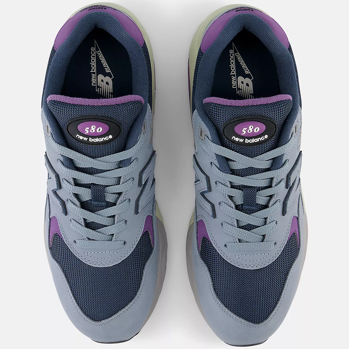 New Balance 580 Arctic Grey/Dusted Grape: Bản Màu Độc Đáo Đã Có Mặt - 3