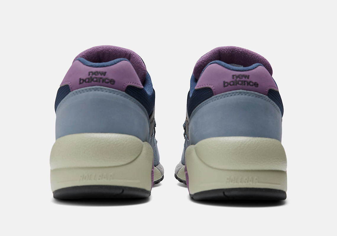 New Balance 580 Arctic Grey/Dusted Grape: Bản Màu Độc Đáo Đã Có Mặt - 4