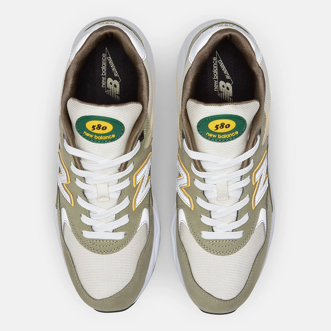 New Balance 580 quay lại những năm 2000 với màu ô liu - 6