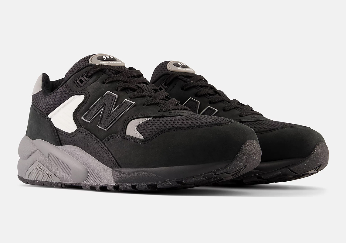 New Balance 580 trở lại với màu sắc đa dụng Black/Grey - 1