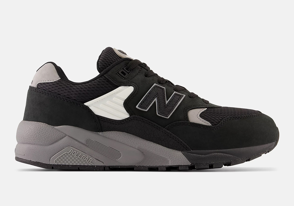New Balance 580 trở lại với màu sắc đa dụng Black/Grey - 2