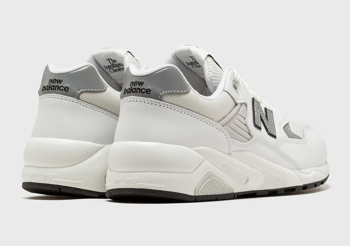 New Balance 580 White/Silver: Sự kết hợp màu trắng bạc hoàn hảo cho mùa hè - 4